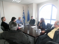 Συνάντηση του Απ. Κατσιφάρα με την Πανελλήνια Ομοσπονδίας Γεωτεχνικών Δημοσίων Υπαλλήλων και το Παράρτημα του ΓΕΩΤΕΕ