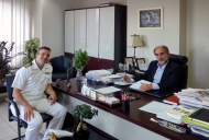 Συνάντηση Απ. Κατσιφάρα με τον νέο Διοικητή της Ναυτικής Διοίκησης Ιονίου