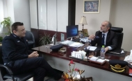 Συνάντηση του Περιφερειάρχη Απόστολου Κατσιφάρα με το νέο Διοικητή των Πυροσβεστικών Υπηρεσιών Δυτικής Ελλάδος