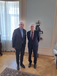 Συναντήσεις του Aντιπεριφερειάρχη Φωκίωνα Ζαΐμη με Πρέσβεις Βουλγαρίας, Ρουμανίας και Τουρκίας
