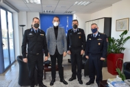 Στον Περιφερειάρχη Δυτικής Ελλάδας η νέα ηγεσία της Πυροσβεστικής