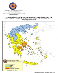 Υψηλός κίνδυνος πυρκαγιάς στη Δυτική Ελλάδα και συνθήκες καυσωνα