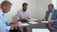 Υπογραφή προγραμματικής σύμβασης για την αναβάθμιση του κεντρικού αντλιοστασίου λυμάτων Αιγίου