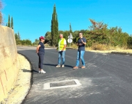 Επίσκεψη του Αντιπεριφερειάρχη Υποδομών και Εργων Β. Γιαννόπουλου στην Τοπική κοινότητα Αρβανιτίου της Π.Ε. Ηλείας - Αποκαθίσταται η κυκλοφορία στο τμήμα Αρβανίτη-Χαριά