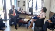 Συνάντηση του Περιφερειάρχη με την Πρόεδρο της Επιτροπής «Ελλάδα 2021» Γιάννα Αγγελοπούλου-Δασκαλάκη