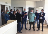 Επίσκεψη του Περιφερειάρχη Νεκτάριου Φαρμάκη στο Νοσοκομείο Αμαλιάδας