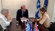 Η Πρέσβης της Αγγλίας συναντήθηκε με τον Περιφερειάρχη Δυτικής Ελλάδας