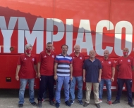 Ο Δ. Νικολακόπουλος υποδέχτηκε την ανθρωπιστική βοήθεια της ΠΑΕ Ολυμπιακός στην Ηλεία