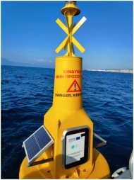 Τοποθετήθηκε κυματογράφος στη θαλάσσια περιοχή του Νότιου Λιμένα Πατρών για την παρακολούθηση της διάβρωσης των ακτών, στο πλαίσιο του ευρωπαϊκού έργου TRITON