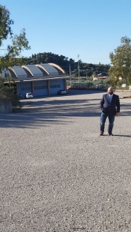 Επίσκεψη του Αντιπεριφερειάρχη Π. Σακελλαρόπουλου στο ΚΤΕΟ Πατρών όπου αναμένεται να κατασκευαστούν οι νέες εγκαταστάσεις της Δ/νσης Μεταφορών