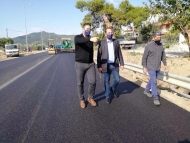 Αιτωλοακαρνανία: Ολοκληρώνεται η πρώτη φάση του οδικού τμήματος Διασελλάκι-Πέρκος - Επίσκεψη Περιφερειάρχη Ν Φαρμάκη σε οδικά έργα