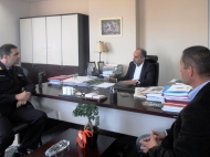 Συνάντηση του Απ. Κατσιφάρα με τον νέο Διοικητή Πυροσβεστικών Υπηρεσιών Αχαΐας Ν. Ρουμελιώτη