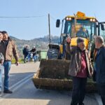 Άμεση αποκατάσταση της κυκλοφορίας στον δρόμο Άνω Καστριτσίου - Μαγούλας μετά από κατολίσθηση