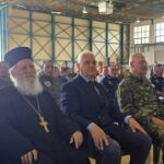 Ο Αντιπεριφερειάρχης Π.Ε. Αχαΐας,  Φωκίων Ζαΐμης στην εκδήλωση για τη μεγάλη άσκηση του ΝΑΤΟ Tiger Meet 2026 στην 116 Πτέρυγα Μάχης στον Άραξο