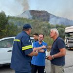 Στην πρώτη γραμμή η Περιφέρεια Δυτικής Ελλάδας – Άμεση και έμπρακτη συνδρομή στα πύρινα μέτωπα της Ηλείας