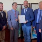 Συνάντηση του Περιφερειάρχη Δυτικής Ελλάδας με τον Πρέσβη της Ελλάδας στην Κίνα, Δρ. Ευγένιο Καλπύρη