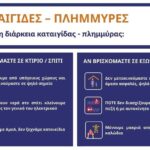 Επικαιροποιημένο Έκτακτο Δελτίο Επικίνδυνων Καιρικών Φαινομένων