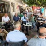 Επίσκεψη στα Καμίνια για την εφαρμογή μέτρων διευθέτησης της κυκλοφορίας