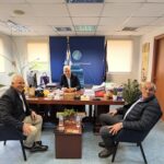 Συνάντηση Αντιπεριφερειάρχη Π.Ε. Αχαΐας  Φ. Ζαΐμη με τον Δήμαρχο Αιγιαλείας Π. Ανδριόπουλο