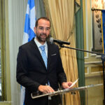 Στις εκδηλώσεις της Ομογένειας στις ΗΠΑ για την εθνική παλιγγενεσία και την 200η επέτειο της Εξόδου του Μεσολογγίου, ο Νεκτάριος Φαρμάκης